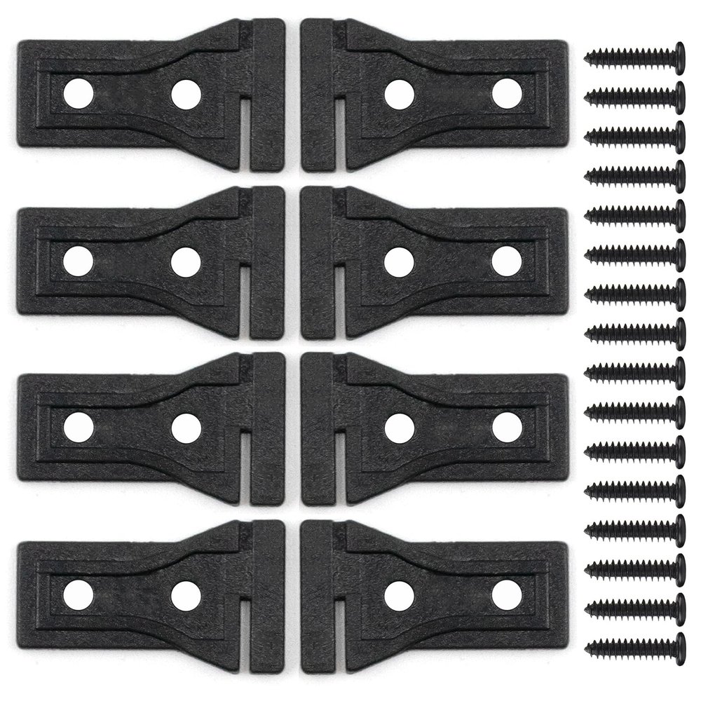 GoolRC Plastic Remote Control Car Door Hinges Kit - AXI03007 - Black - Modern/Contemporary - Unfinished Plastic