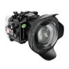 Seafrogs 40M/130FT Underwater Camera Housing Waterproof Case for Sony FX3 with 6" Optical Glass Dome Port, Compatible with Sony FE12-24 F4 and FE16-35 F4 Lens view 1