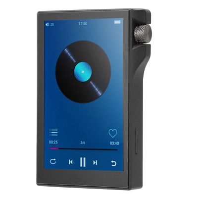MP3 Player BT 4.0, 4 Inch Touch Screen Music Player, Portable Mp3 Player, Supports Lossless Format, Built in 16GB RAM, Quad Core Digital Audio Player (16GB RAM and 256GB Memory Card)