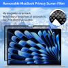 ZOEGAA MacBook Air 15 inch Privacy Screen (2023-2025), Privacy Screen MacBook Air 15 inch for M2, M3, M4, Pro, Max Chip, Removable 15.3 inch Laptop Anti-Spy Filter Anti-Glare Blue Ray Reduction view 3