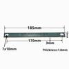 10Pcs Vertical Packing Cutter Blade Tea Bags Cutting Blade Width:15mm Serrated Tools Knive For Packing Machine view 2