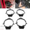 4 Pcs Car Speaker Adapter, Right Door Speaker Mount Left Door Speaker Adapter with Wire Harness Replacement for Enclave 6.5in 20082012 view 2