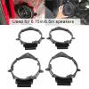 4 Pcs Car Speaker Adapter, Right Door Speaker Mount Left Door Speaker Adapter with Wire Harness Replacement for Enclave 6.5in 20082012 view 4