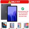 BWOOLL Case for Samsung Galaxy Tab A7 10.4 inch 2022/2020 (SM-T500/T503/T505/T507/T509), Inspirational Quote Stay Positive Work Hard and Make It Happen Slim PU Leather Stand Cover with Auto Wake/Sleep view 2