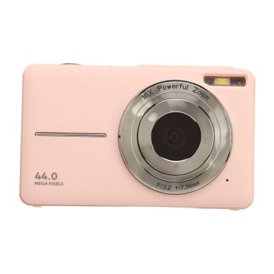 Digital Camera 44M 1080P 16X Zoom Autofocus 2.4 Inch IPS Screen Long Battery Life Mini Compact Pocket Camera for Teens Students Boys Girls Seniors ()