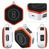 Wearable4U - Bushnell Wingman Mini Orange/White GPS Bluetooth Speaker with Cleaning Cloth and Wall/Car Chargers Bundle view 2