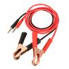 2Pcs 15A Banana Plug to 80mm Car Battery Clip Clamp Power Alligator Clips Cable view 1