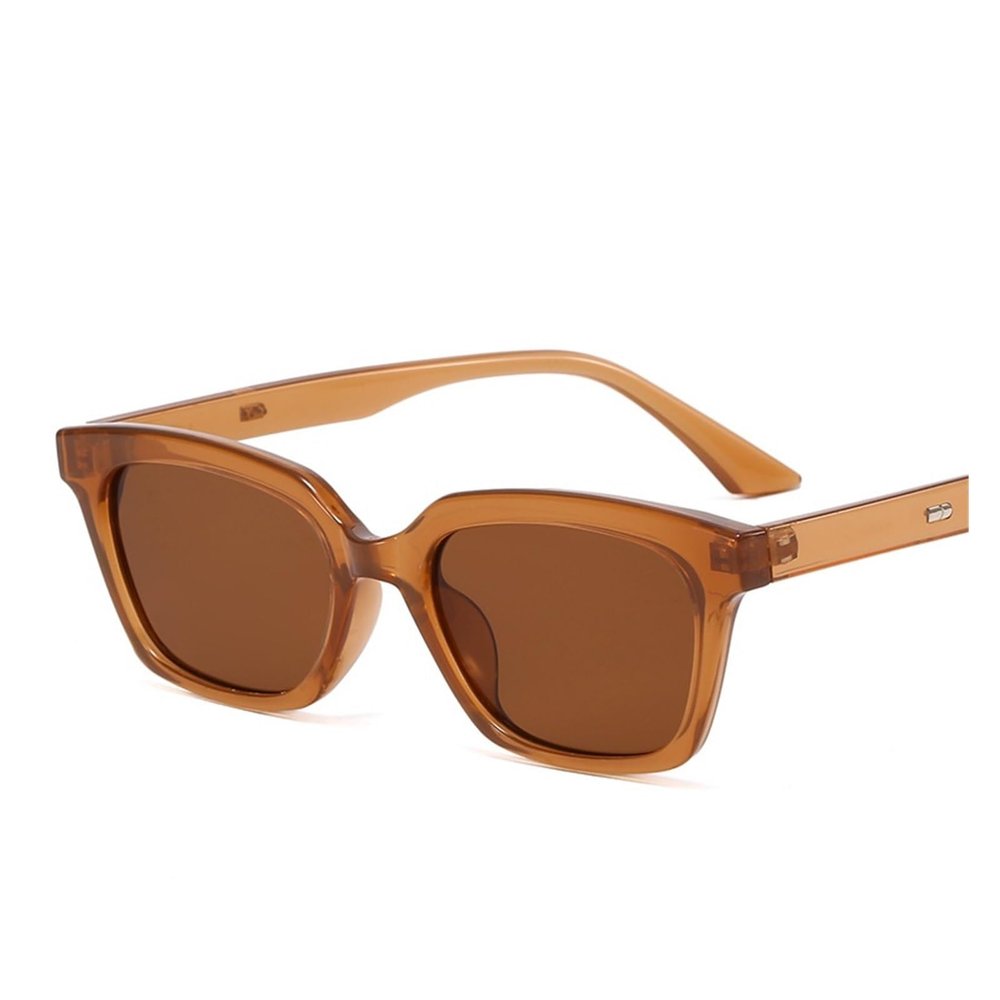 EkeNoz Small Frame Square Men And Women Retro Outdoor Sunglasses (Color : A, Size : 1)