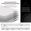 Artemis Shields Matte Screen Protector for HP Envy 2 in 1 15.6 Inch laptop 15 EU1073CL 2 PACK view 4