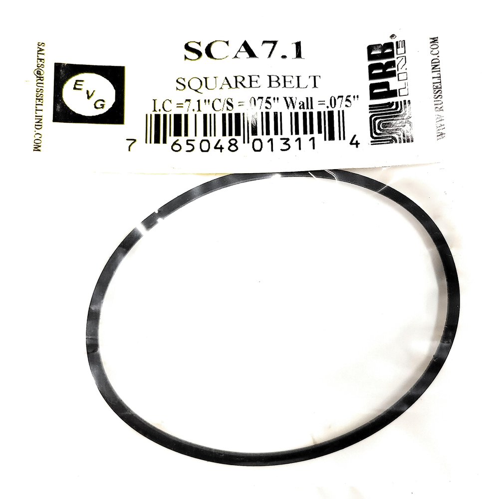 Drive Belt for Tape Players Russell PRB/EVG SCA7.1 Square 7.1 X .075 X .075 INCH (1PC)