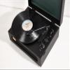 Arkrocket Coryphaeus Vinyl Record Player 3-Speed Bluetooth Input and Output Built-in Speakers with Magnetic Cartridge Auto Off (Black Green) view 3