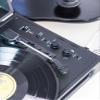 Arkrocket Coryphaeus Vinyl Record Player 3-Speed Bluetooth Input and Output Built-in Speakers with Magnetic Cartridge Auto Off (Black Green) view 4