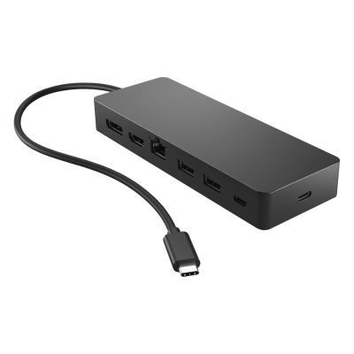 HP Docking Station - for Notebook - USB Type C - 1.0 Displays Supported - 4K - 3840 x 2160-4 x USB Ports - 4.0 x USB Type-C Ports - USB Type-C - Wired - Windows 10, Windows 11, iPadOS, ChromeOS, and