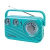 Studebaker SB2003 Retro Portable AM FM Radio | Built in Speaker | AC Powered/Battery | Aux-in Cable (Bundle) (Turquoise) view 2
