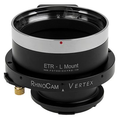 Fotodiox RhinoCam Vertex Rotating Stitching Adapter, Compatible with Bronica ETR Mount SLR Lens to Leica L-Mount Alliance Mirrorless Cameras