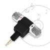 ciciglow Mini Stereo Microphone, 3.5mm Goldplating Plug Portable Size Mic for PC Laptop Notebook Recorder Camera Stereo Recording view 2