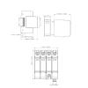 4P Surge Protective Device, AC 275V 40KA SPD Surge Protective Device, DIN Rail Installation, Flame Retardant, Fast Discharge AC Surge Protector view 4