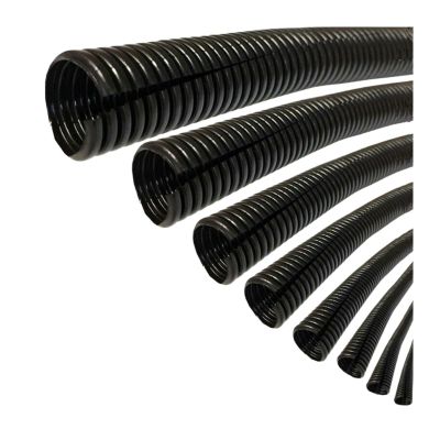 1/3meter 7mm-28mm PP Corrugated Tube Auto Car Corrugated Tube Pipe Insulation Wire Harness Casing Corrugated Casing (Color : E-Ring, Size : OD 7MM_1METER)