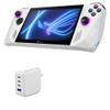 BoxWave Charger Compatible with ASUS ROG Ally Z1 - PD miniCube (100W), 100W 3 PD Port Wall Charger International - Winter White view 1