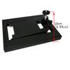 FIONEL Projector Bracket Small Projector Bracket Foldable Projector Desktop Bracket Suitable for Bedroom Public Living Room and Office Adjustable Angle Projector Stand view 2