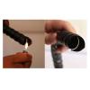 2meters 8mm 10mm Line Organizer Pipe Protection Flexible Spiral Wrap Winding Cable Wire Sleeve Cover Tube (Color : Yellow, Size : 12mm) view 3