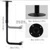 FIONEL Projector Bracket Wall-Mounted Projector Bracket Universal Aluminum Projector Bracket Can be Rotated 360 Degrees Height Adjustable 6.61 Pounds Projector Stand view 2