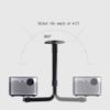 FIONEL Projector Bracket Wall-Mounted Projector Bracket Universal Aluminum Projector Bracket Can be Rotated 360 Degrees Height Adjustable 6.61 Pounds Projector Stand view 4