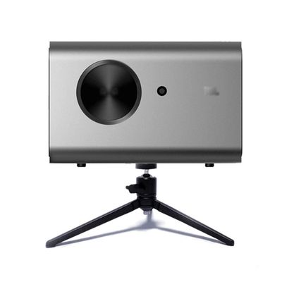 FIONEL Projector Bracket Small Projector Tripod Stand Foldable Desktop Projector Bracket Portable Viewing Angle Adjustable Home Living Room Office Small Bracket Projector Stand