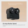 TTARTISAN Light Meter II, Adjustable ISO Aperture and Shutter Speed with Cold Shoe Lightmeter for Film Camera Light Meter Photography (Black) view 3