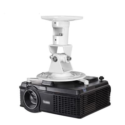 FIONEL Projector Bracket Projector Ceiling Bracket 360 Degree Rotating Aluminum Alloy Projector Bracket Bearing 22 Pounds Suitable for Office and Home Projector Stand (Color : Gold)