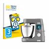 brotect Glass Screen Protector Film compatible with Kenwood Titanium Chef Patissier XL (3 Pack) - Glass-Foil Protection [Scratch Resistant] view 1