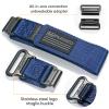 Hoop and Loop Wide Watch Band Compatible With Garmin Venu 4 (45mm)/Venu 3 /Venu 2/Venu/Venu 2 Plus/Venu Sq/Venu Sq 2/ Venu Sq Music (NOT Venu 2S/3S/X1) view 3
