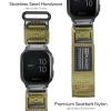 Hoop and Loop Wide Watch Band Compatible With Garmin Venu 4 (45mm)/Venu 3 /Venu 2/Venu/Venu 2 Plus/Venu Sq/Venu Sq 2/ Venu Sq Music (NOT Venu 2S/3S/X1) view 4