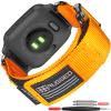 Hoop and Loop Wide Watch Band Compatible With Garmin Venu 4 (45mm)/Venu 3 /Venu 2/Venu/Venu 2 Plus/Venu Sq/Venu Sq 2/ Venu Sq Music (NOT Venu 2S/3S/X1) view 1