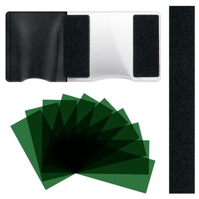 Fashionable Premium Durable Color Correction Gel Light Filter Compatible with Lighting/Studio/Video/Recording/Diffuser