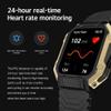 1.83" Large Screen Military Smart Watches for Men Make/Answer Call Tactical Blood Pressure Watch with Heart Rate/Blood Oxygen Monitor 100+ Sport Modes Fitness Watch for Android iOS Phones view 3