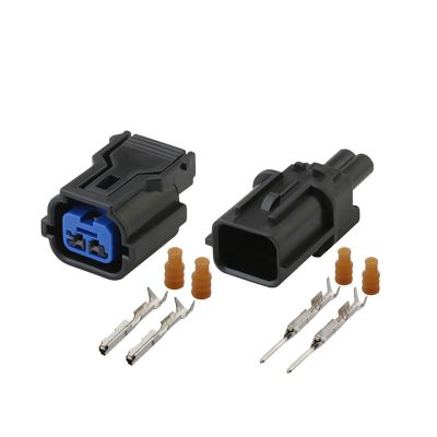 1-20Sets 2 Pin 0.6 Seires Auto Cable Waterproof Connetcor Automobile Wiring Harness Socket HP281-02020 HP285-02021 HP291-02040 (Color : Male Female Set, Size : 1set)