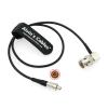 Alvins Cables Timecode Cable for Wisycom MTP60 Transmitter| Zaxcom ZFR 400 BNC to Micro 3 Pin Male Time Code Cable 45cm| 18inches view 1
