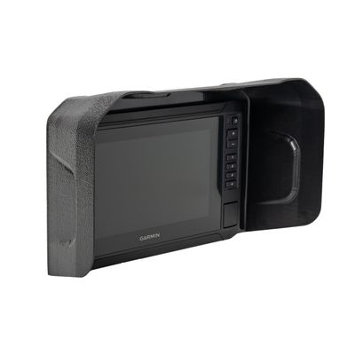 BerleyPro Visor Compatible with Garmin GPS, Fish Finders and Depth Finders - 7" (Echomap UHD2 Touchscreen with Keyed Assist)