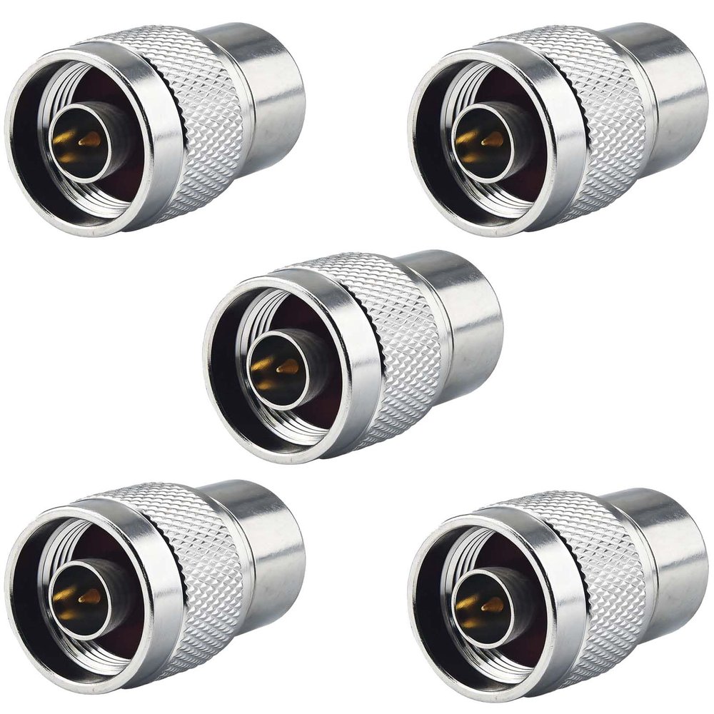 2 Watt RF Load, Leehitech N-Type Male Load Termination, DC - 6 GHz 50 Ohm Coaxial Termination, 5 Pcs