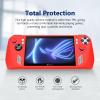 BoxWave Case Compatible with ASUS ROG Ally Z1 - FlexiSkin, Silicone Cover Soft Low Profile 360 Protection for Z1, Extreme Scarlet Red, bw-27-40511-11863 view 2