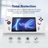 BoxWave Case Compatible with ASUS ROG Ally Z1 - FlexiSkin, Silicone Cover Soft Low Profile 360 Protection for Z1, Extreme Winter White, bw-27-40511-11861 view 2