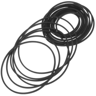 VICASKY 40pcs Cassette Deck Belts for Tape Recorder Maintenance Rubber Belts for Cassette Tape Machines Compatible Recorders Flexible Easy Replacement