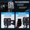 SIRUI CS100 100W LED Video Light, Portable Daylight Continuous Lighting, 5600K CRI 96, TLCI 98 4000Lux/m, Bowens Mount, 8 Special Effect, APP Control view 4