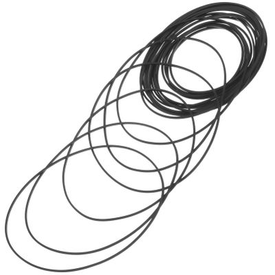 VICASKY 20pcs Cassette Recorder Belts for Maintenance Rubber Drive Belts for Cassette Tape Machines Cd Players DVD Drives Flexible Replacement for Smooth