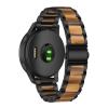 Gheper 18MM General Resin Stainless Steel Watchband Compatible with Garmin Vivoactive 4S/Vivomove 3S 39mm/Venu 2S/Forerunner 255S Music Smartwatch Wristband Replacement Metal Strap view 2