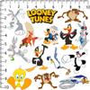 Looney Tunes 50ct Vinyl Large Deluxe Stickers Variety Pack - Laptop, Water Bottle, Scrapbooking, Tablet, Skateboard, Indoor/Outdoor - Set of 50 view 2