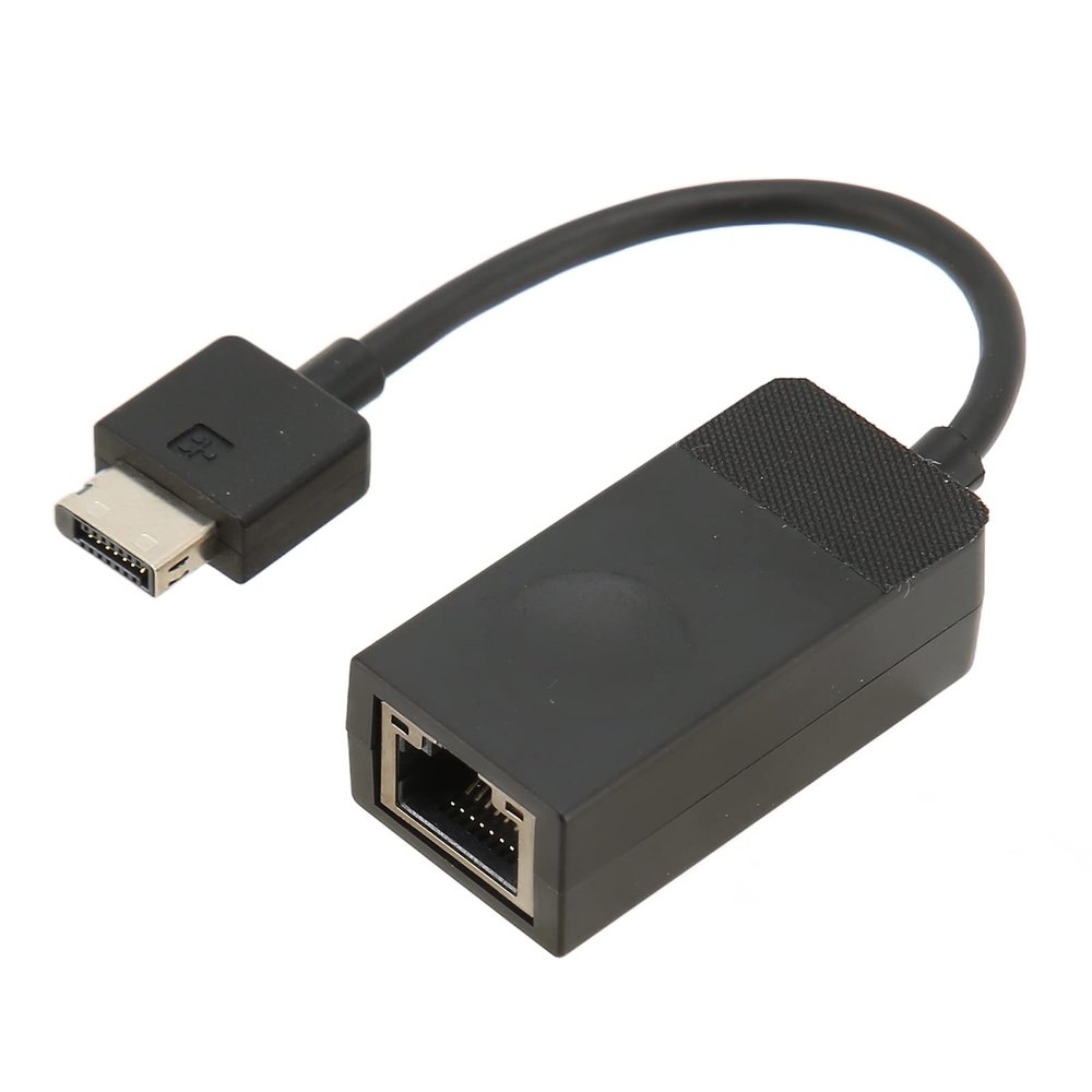 UPQRSG Cable Dongle RJ45 01YU026 Ethernet Adapter, Network Adapter for Thinkpad X280, X390 Yoga, X395, X1 Yoga 4th, 5th Gen, X1 Carbon 6th, 8th Gen, X13 Yoga Gen 1, T14s, T490, T495s, L13 YOG