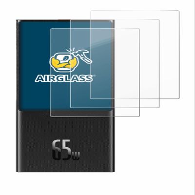 brotect Glass Screen Protector Film compatible with Baseus PPJL65C (3 Pack) - Glass-Foil 9H Protection [Scratch Resistant, High Clarity]