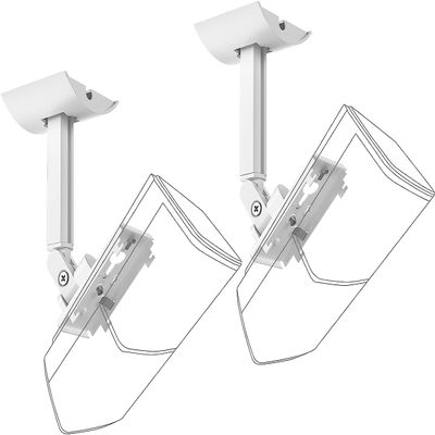 Aokicase Compatible with Bose UB-20 II/Bose CineMate Lifestyle Holder Wall Mount Bose UB-20 II/Bose CineMate Lifestyle Stand Bracket Accessories, Speaker Accessories Rack (White) 2 Pieces